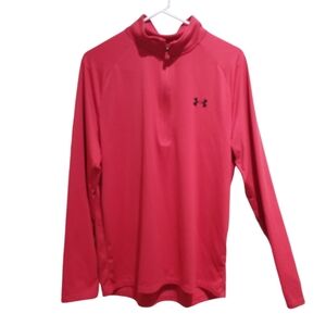 UNDER ARMOUR Mens 1/4 Zip Loose Fit Long Sleeve Top